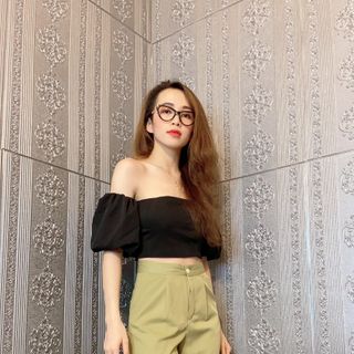 Quần tây suông ống rộng