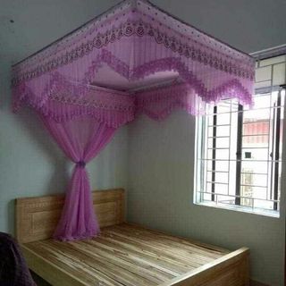 Màn cung đình ren lạnh cao cấp 1.8*2m