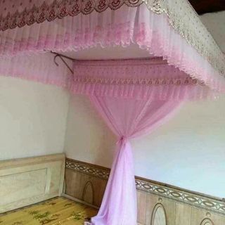 Màn cung đình ren lạnh cao cấp 1.8*2m