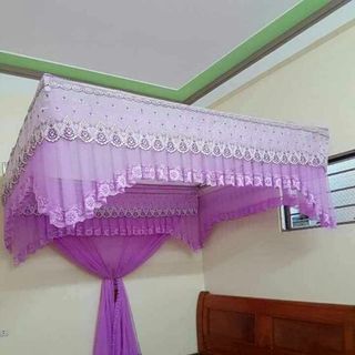 Màn cung đình ren lạnh cao cấp 1.8*2m