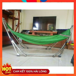 Võng xếp inox tròn phi 32