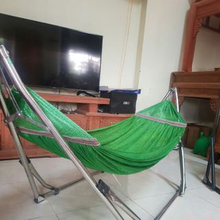 Võng xếp inox tròn phi 32