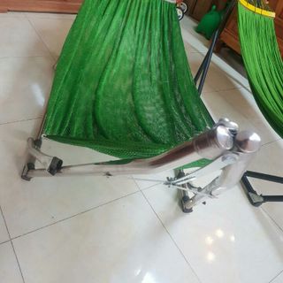 Võng xếp inox tròn phi 32