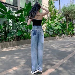 Jean dài suông siêu hack dáng