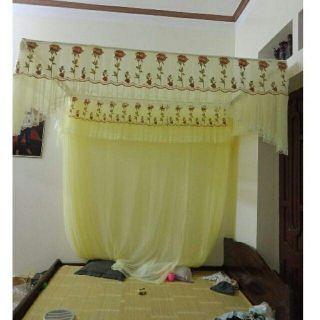 Màn cung đình ren lạnh cao cấp 1.6*2m