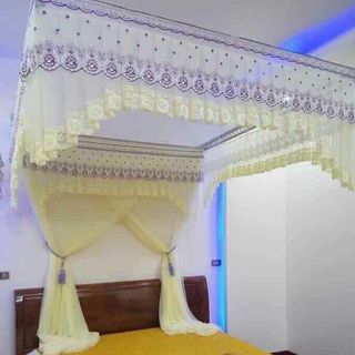 Màn cung đình ren lạnh cao cấp 1.6*2m