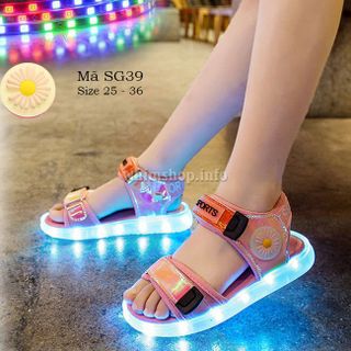 Bán buôn bán sỉ giày dép trẻ em - Dép Sandal bé gái SG39 giá sỉ