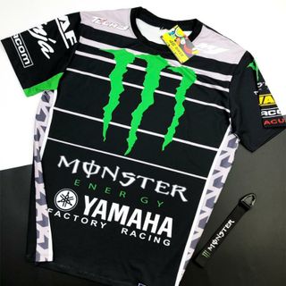 Áo thun xe máy Monsters đen 46Biker