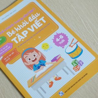 SÁCH BÉ KHỞI ĐẦU TẬP VIẾT