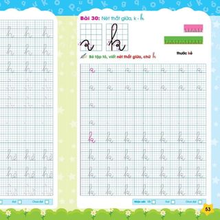 SÁCH BÉ KHỞI ĐẦU TẬP VIẾT