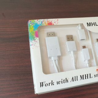Cáp HDMI xuất TV từ điện thoại MHL