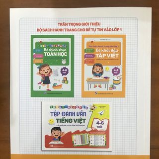 SÁCH BÉ KHỞI ĐẦU TẬP VIẾT