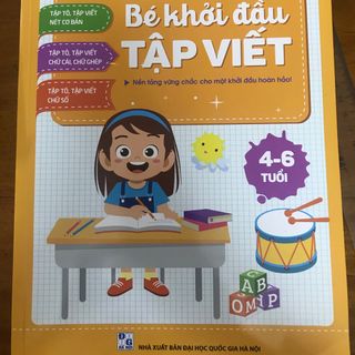 SÁCH BÉ KHỞI ĐẦU TẬP VIẾT