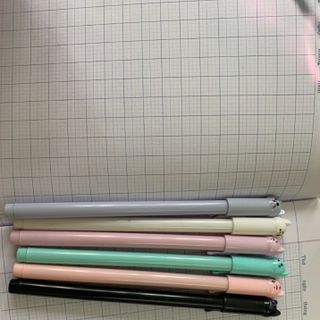 bút gel nắp mèo cute