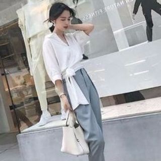 SET SƠMI TRẮNG QUẦN TÂY PHONG CÁCH HÀN QUỐC ( mã 41)