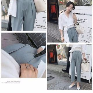 SET SƠMI TRẮNG QUẦN TÂY PHONG CÁCH HÀN QUỐC ( mã 41)