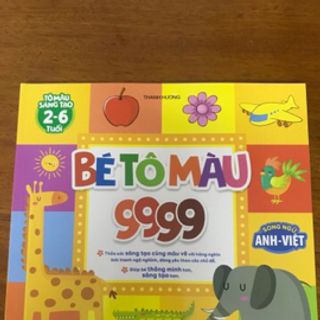 SÁCH TÔ MÀU SONG NGỮ VIỆT-ANH 168TRANG
