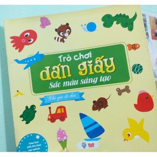 SÁCH BÓC DÁN CHO BÉ NHANH TAY NHANH MẮT