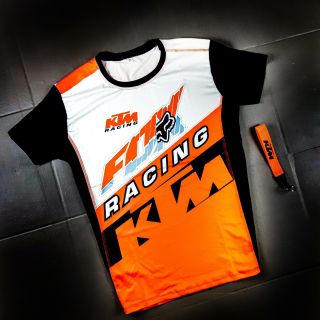 Áo thun xe máy in 3D KTM racing cam