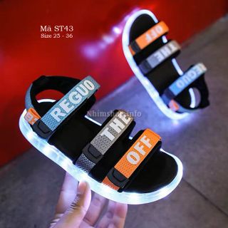 Bán buôn bán sỉ giày dép trẻ em - Dép Sandal bé trai 		ST43 giá sỉ