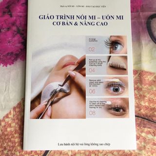 GIÁO TRÌNH - NỐI MI - UỐN MI CƠ BẢN & NÂNG CAO giá sỉ