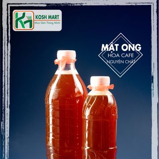 Mật ong hoa cà phê Đaklak nguyên chất 100% chai 500ml