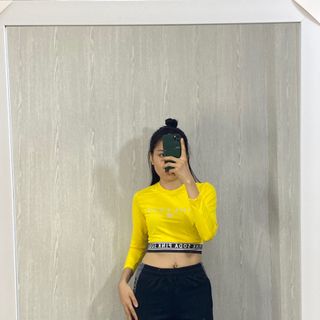 Áo croptop Pink Soda tay dài giá sỉ