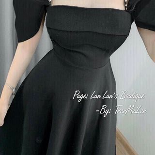 ĐẦM UMI ĐÍNH HẠT DÂY