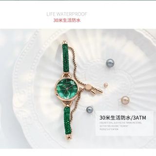 Đồng hồ nữ thời trang KIMIO 6328 dây rút đá pha lê