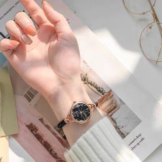 Đồng hồ nữ thời trang KIMIO 6328 dây rút đá pha lê