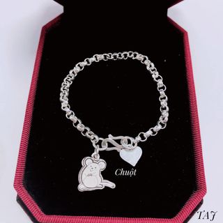 lắc tay lắc chân con giáp bạc ta cho bé