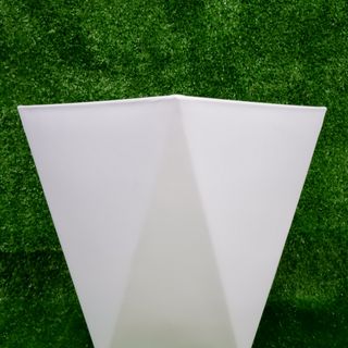 Chậu Cây Vuông Vạt Cạnh Giả Sứ (38x46x23cm) -Trồng Cây Kiểng/Cây Ăn Trái