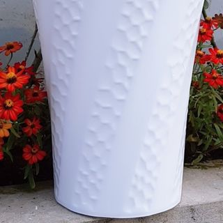Chậu Cây Nhựa Hoa Văn Xoắn Giả Đá (30x40x20cm) - Trồng Cây Kiểng/Cây Ăn Trái