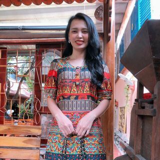 Đầm Thổ Cẩm Thời Trang