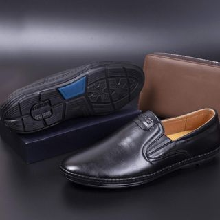 [DA THẬT] GIÀY LƯỜI NAM CÔNG SỞ - GIÀY DA NAM CAO CẤP - BẢO HÀNH 12 THÁNG