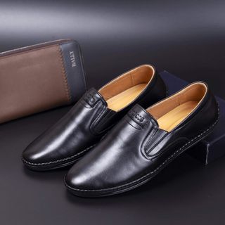 [DA THẬT] GIÀY LƯỜI NAM CÔNG SỞ - GIÀY DA NAM CAO CẤP - BẢO HÀNH 12 THÁNG