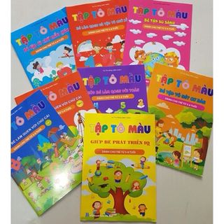 BỘ SÁCH 8 CUỐN PHÁT TRIỂN TRÍ TUỆ 3 ĐỘ TUỔI