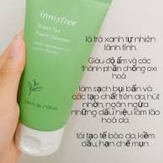 Sữa rửa mặt i.nnisfree mới