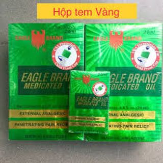 Dầu xanh con ó 2 nắp của Mỹ 24ml