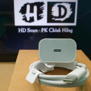 Bộ sạc PD 18 W iphone 11 Promax Zin