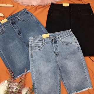 Quần jeans lửng size đại