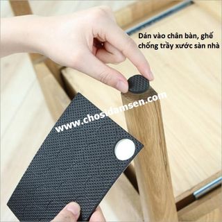 Miếng dán chống trầy xước, miếng lót kê chân bàn, ghế, vật dụng gia đình GD220-MLChongTray