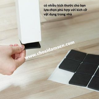 Miếng dán chống trầy xước, miếng lót kê chân bàn, ghế, vật dụng gia đình GD220-MLChongTray