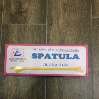 Que gỗ lấy bệnh phẩm Spatula