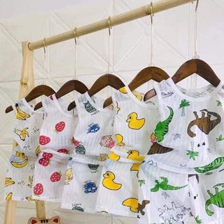 BỘ BA LỖ COTTON GIẤY giá sỉ