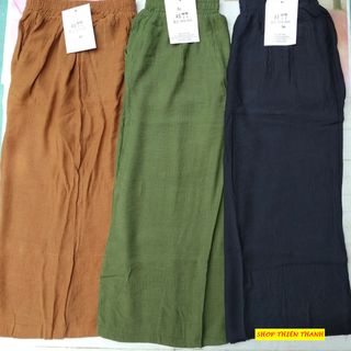 Quần ống rộng culottes nữ dáng lỡ form to cho người đến 80kg