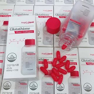 Viên Uống Trắng Da Angel’s Liquid Glutathione Ever Collagen loại 35 viên - 72 viên