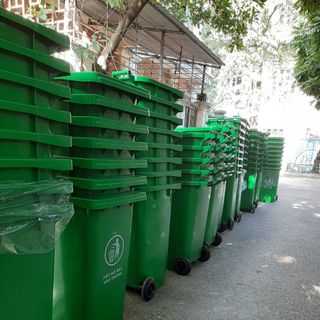 Chuyên cung cấp thùng rác nhựa công cộng giá rẻ nhất Miền Bắc