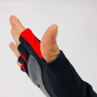 Găng tay lái xe gù âm cao cấp RR1 ( màu xanh đỏ )