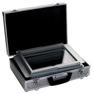 Giá kệ để catalogue, brochure, menu 6 tầng bản mặt bằng mica khổ A4